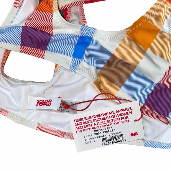 Solid & Striped Bikini Top - Picture 4 of 7